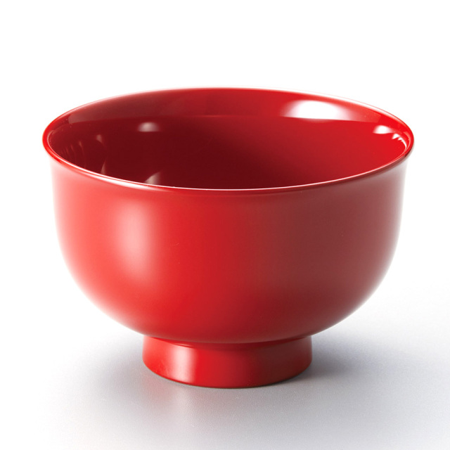 汁椀揃え 根来 5客セット【製造中止・在庫限り】 漆器の井助