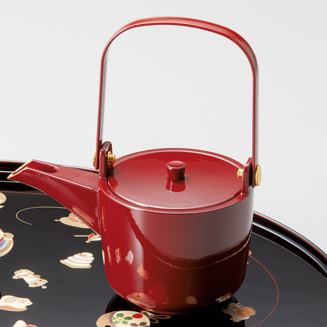 銚子 総朱【製造中止】 漆器の井助