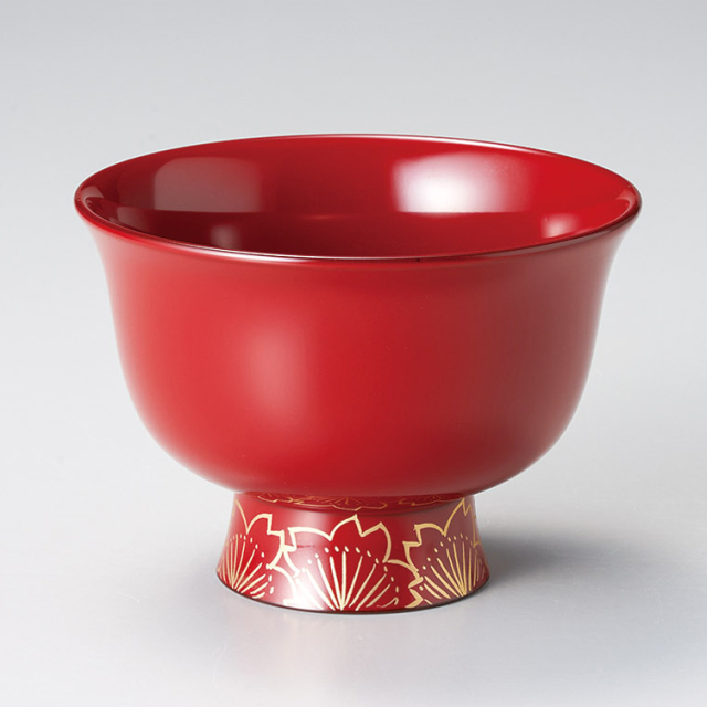 汁椀揃え 根来 5客セット【製造中止・在庫限り】 漆器の井助