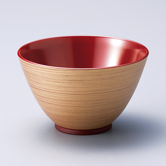 マルチボウルS フレア 真紅/瑠璃 12-02401/02402 漆器の井助