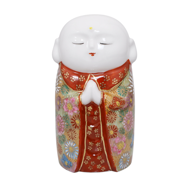 送料無料】日本製 九谷焼/北陸伝統工芸/工芸品 お地蔵様/お地蔵さん