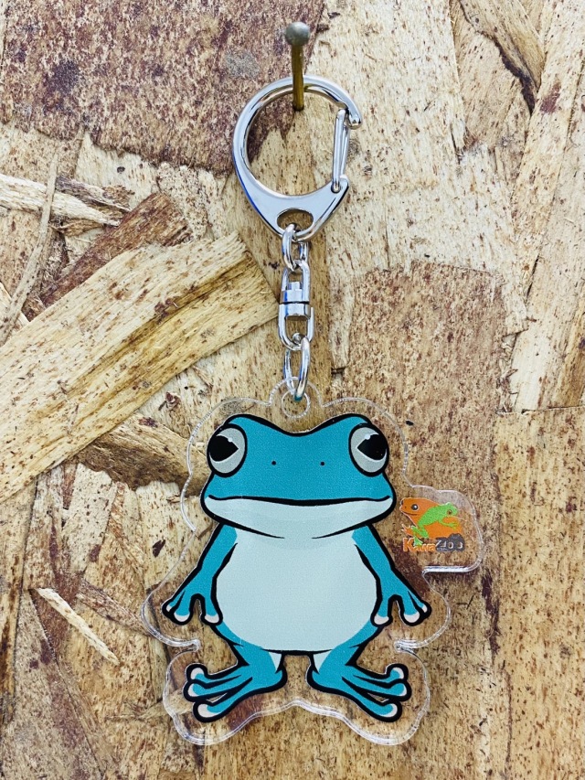 KawaZooオリジナル アクリルキーホルダー イエアメガエル