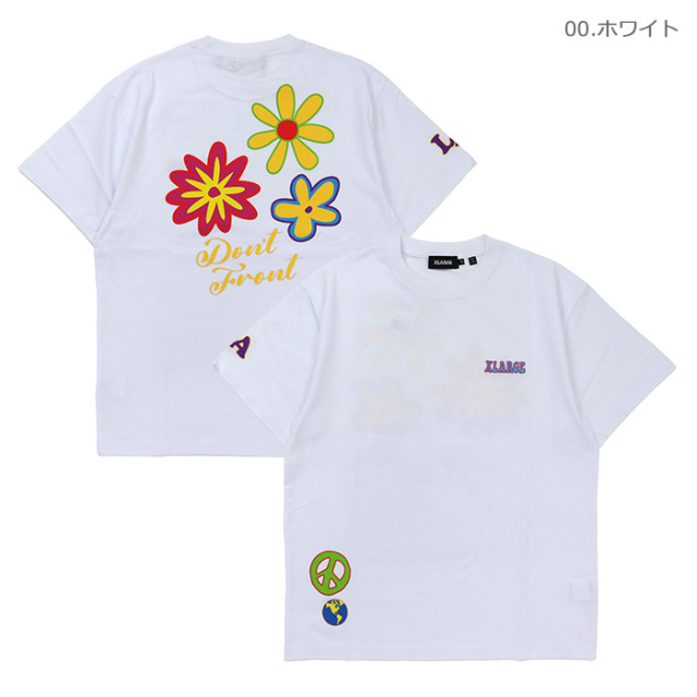 XLARGE エクストララージ 半袖Tシャツ フラワー 101252011007
