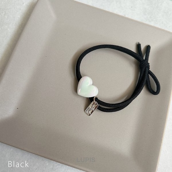 オーロラハートヘアゴム - ヘアアクセサリーを激安で通販販売