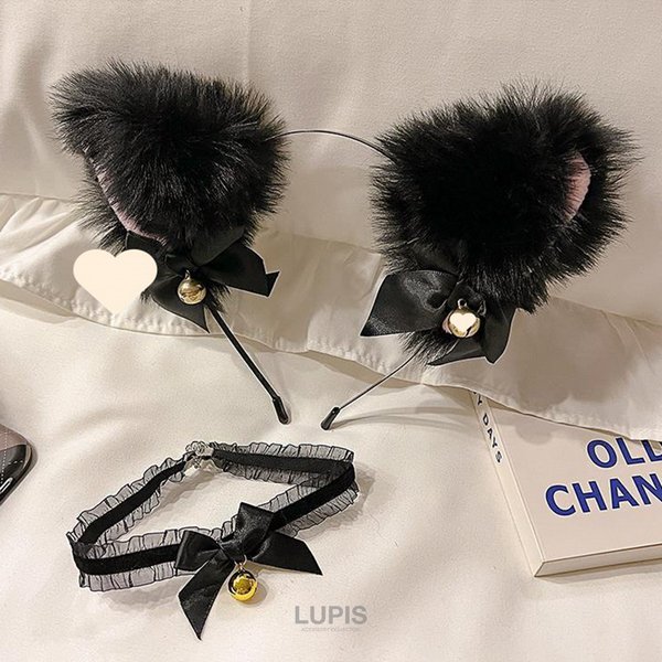 ふわふわネコ耳カチューシャ - ヘアアクセサリーを激安で通販販売