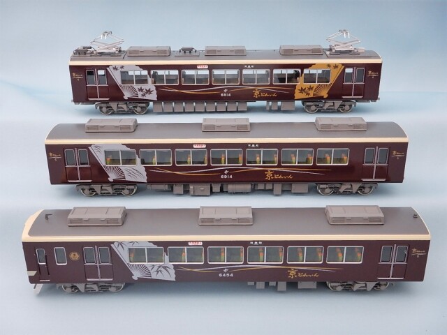 付属品取付済】阪急6300系京とれいん6両セット