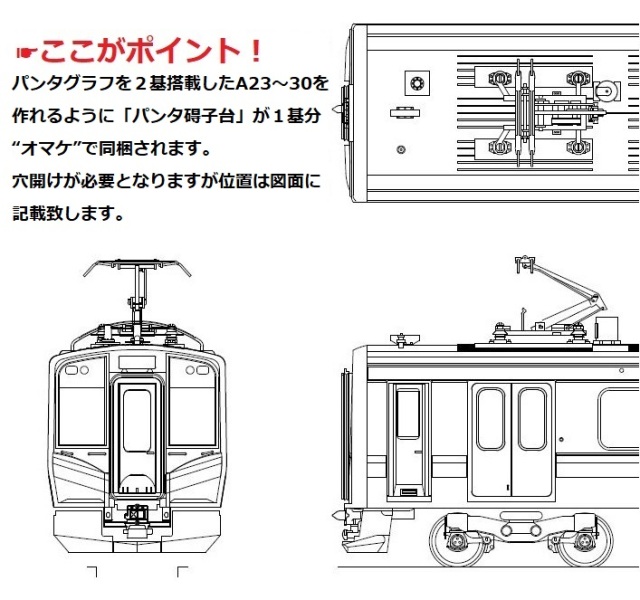 空箱プレゼント】E129系タイプ 2両編成キット