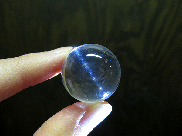 ブルースタークォーツ 水晶 丸玉 約22mm 販売 | 天然専門店【鬮石】BSQ-3