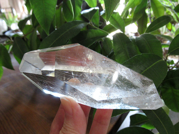 シルバールチルクォーツ 水晶ポリッシュ ブラジル産 | 天然石専門店