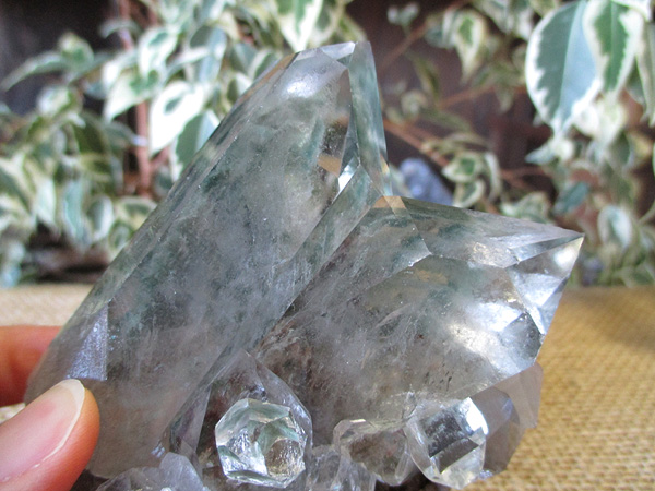 高品質 ガーデンクォーツ 水晶 クラスター 原石 販売 | 天然石専門店/鬮石