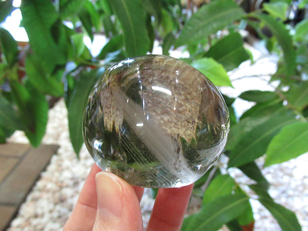 高品質 ファントム ルチル ガーデンスモーキークォーツ 原石ポリッシュ