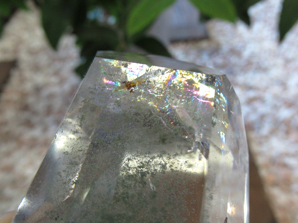 高品質 ファントムガーデン クォーツインクォーツ 原石ポリッシュの