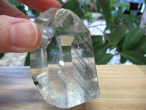 高品質 ファントムガーデン クォーツインクォーツ 原石ポリッシュの