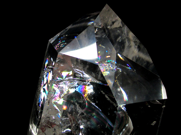天然水晶 レインボー（虹入り） クリスタル 水晶 ポイント 【最高品質