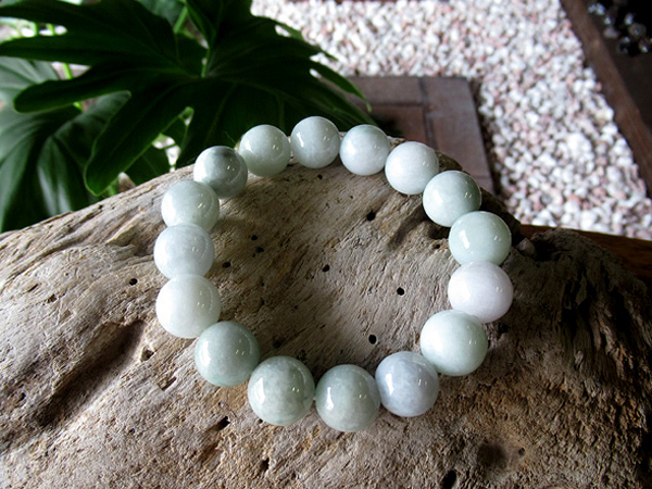 天然翡翠 ひすい ジェダイト ブレスレット 約13mm ミャンマー産 通販