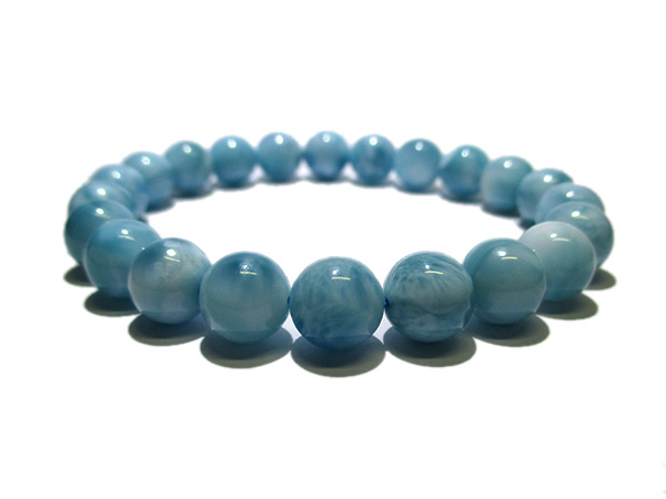ラリマー 高品質 ブレスレット 通販 約8.5mm | 天然石アクセサリー販売