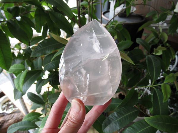 ローズクォーツ ポイント 紅水晶 | 天然石専門店 【鬮石】