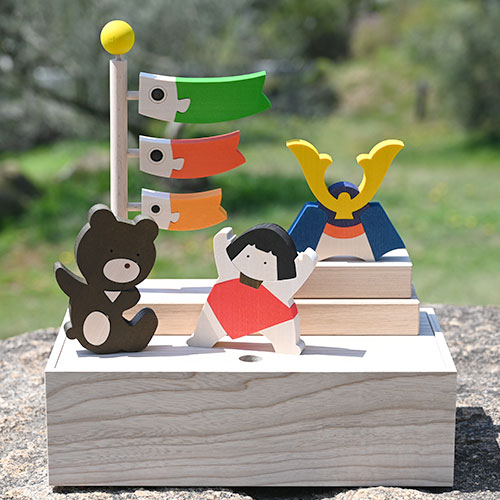 木のお雛さま（雛人形）名入れ可・コンパクトで飾りやすい｜森林工芸館