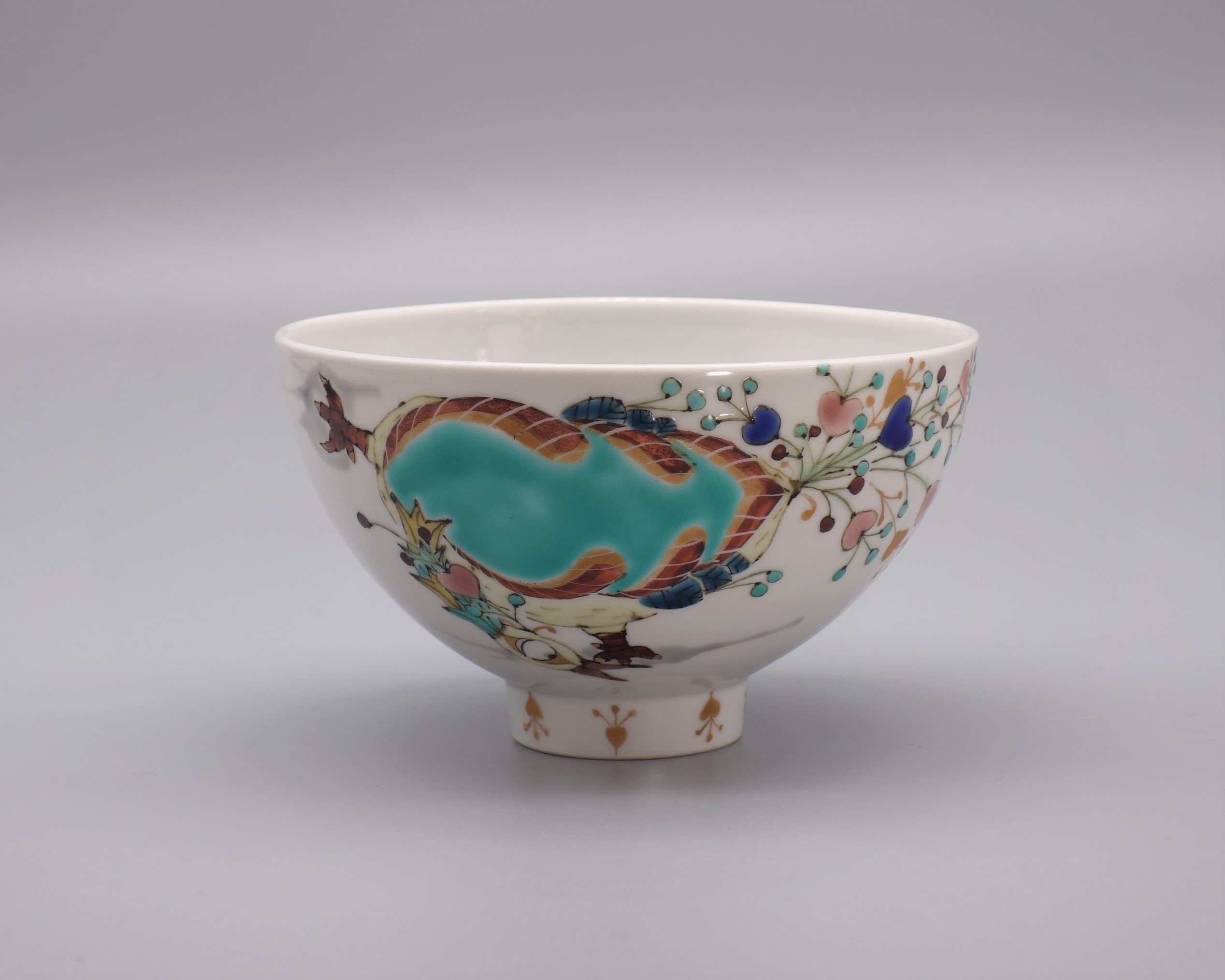 抹茶碗 印度孔雀の図 [ 山近泰 ]