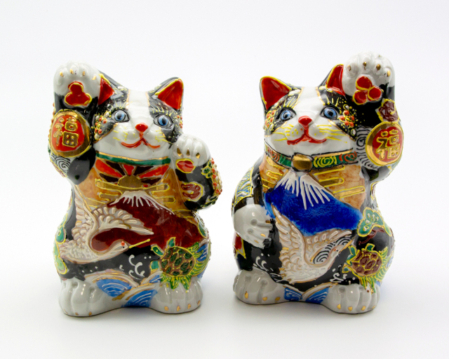 全2種類】5号招き猫 富士山 かぶらきでしか買えない