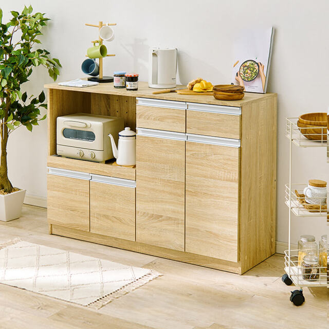 Spinat（シュピナート） キッチンカウンター ロータイプ・幅118cm