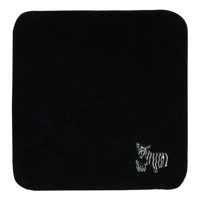 MZ68-016／タオルハンカチ／「しまうま」小笹 逸男／【6枚までゆう