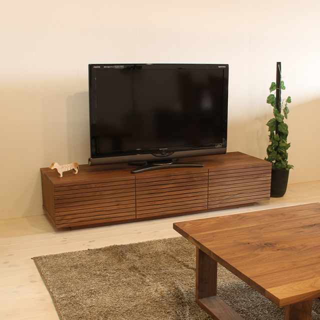 サイズオーダー可】天然木、無垢材使用テレビボード 風雅／FUUGA-W1500