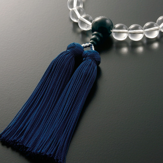 京都 数珠 販売｜本水晶 青虎目仕立て 男性用数珠 みやこ房｜数珠通販