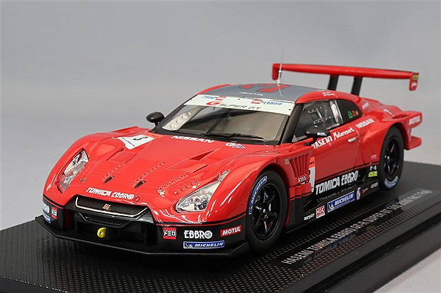 エブロ 1/43 モチュール オーテック GT-R 2009 スーパーGT GT500