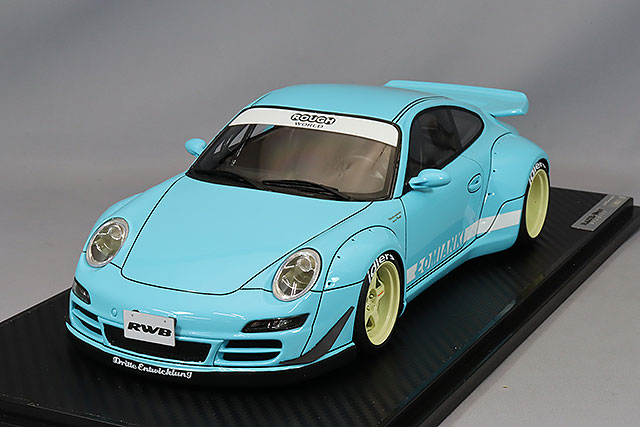 イグニッションモデル 1/18 RWB 997 レッド/SSRプロフェッサーSP1