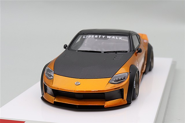 アイドロン 1/43 LB Nation フェアレディZ RZ34 バーガンディ/RS