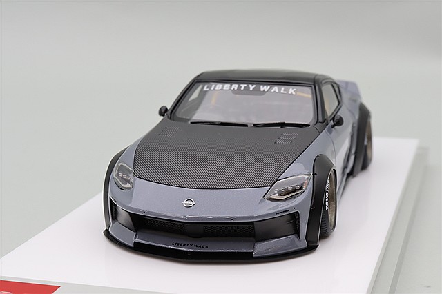 アイドロン 1/43 LB Nation フェアレディZ RZ34 バーガンディ/RS