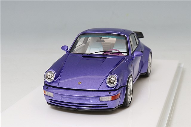 VISION 1/43 ポルシェ 911 (964) ターボ 3.6 1993 タホブルーメタリック
