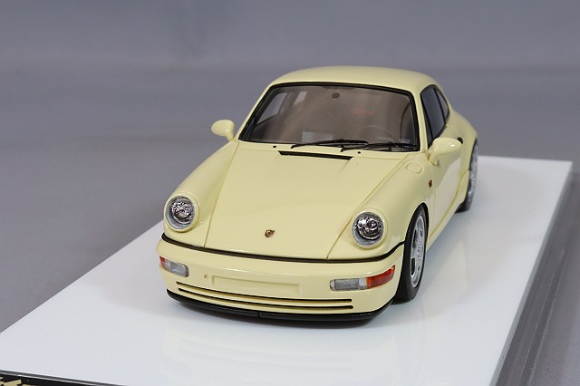 VISION 1/43 ポルシェ 911 (964) カレラ4 ライトウェイト 1990 シルバー