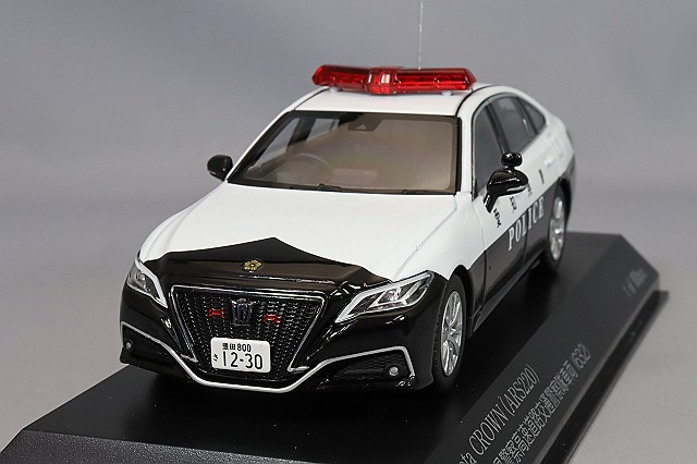 RAI'S 1/43 トヨタ クラウン (ARS220) 2022 警視庁高速道路交通警察隊