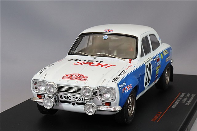 イクソ 1/18 フォード エスコート MK.I RS 1600 1973 モンテカルロ