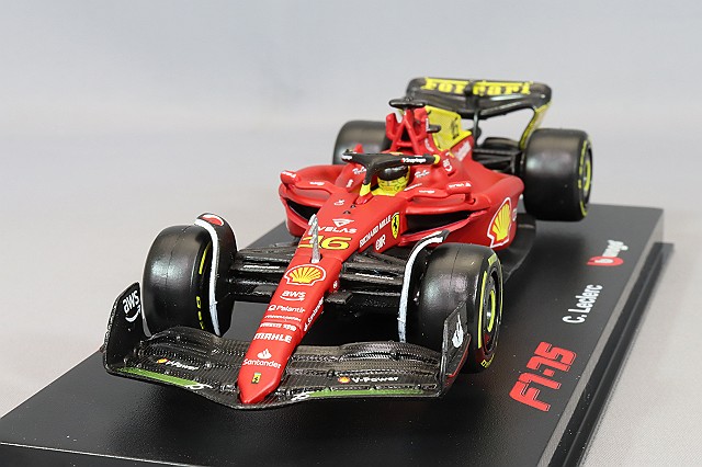 ミニチャンプスxBBR 1/18 フェラーリ F1-75 2022 F1 オーストラリアGP