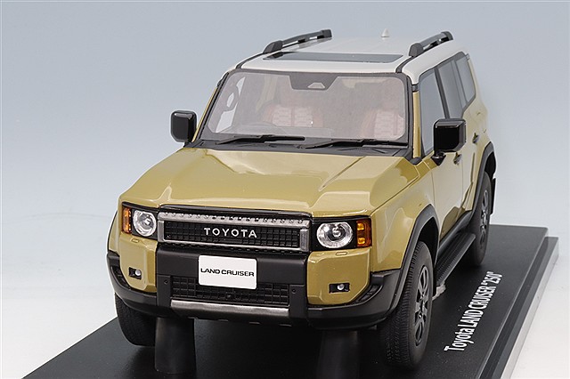 京商 1/43 トヨタ ランドクルーザー 70 アティチュードブラックマイカ