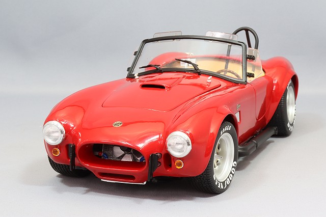 京商 1/43 シェルビー コブラ 427 S/C レーシングスクリーン ブルー