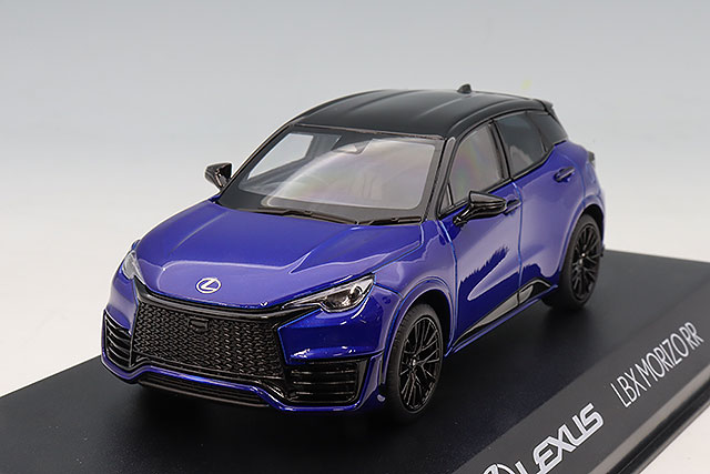 京商 1/43 レクサス LBX MORIZO RR グラファイトブラックガラスフレーク