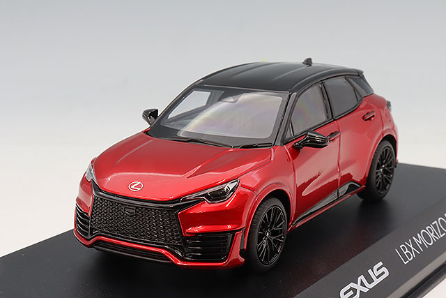 京商 1/43 レクサス LBX MORIZO RR ホワイトノーヴァガラスフレーク