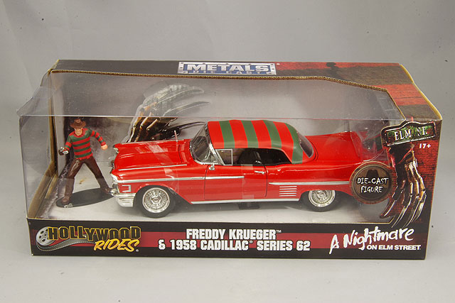 JADA 1/24 1956 キャデラック エルドラド パープル エルビス