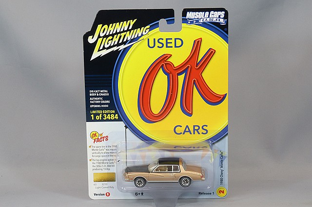 ジョニーライトニング 1/64 1980 シボレー モンテカルロ グロス