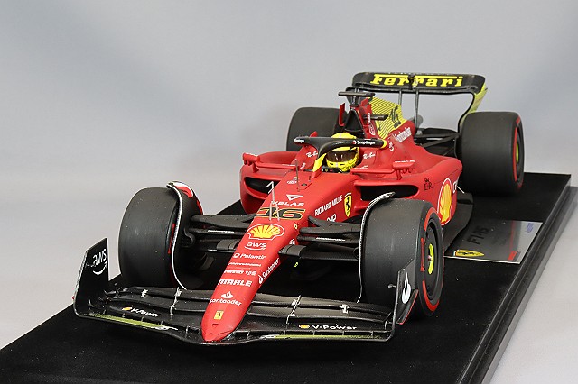 ルックスマート 1/18 フェラーリ F1-75 2022 F1 イタリアGP #55 C