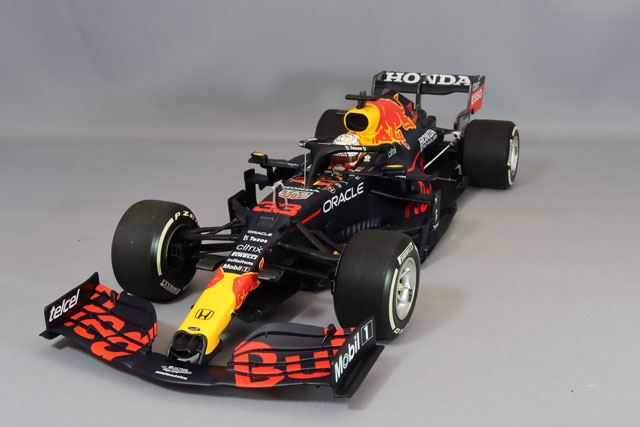 ミニチャンプス 1/43 レッドブルレーシング ホンダ RB16B 2021 F1