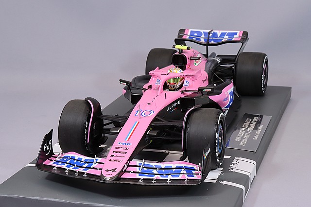 ミニチャンプス 1/43 BWT アルピーヌ F1 チーム A523 P.ガスリー 2023