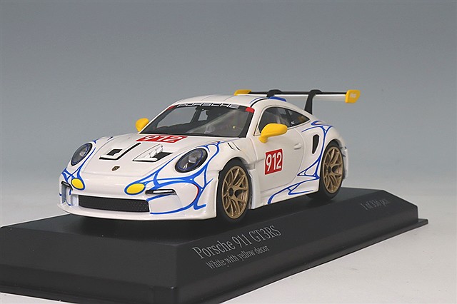 イクソ 1/43 ポルシェ 911 (991) GT3 RS 2017 イエロー