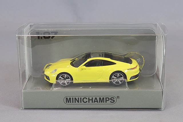ミニチャンプス 1/87 ポルシェ 911 ダカール 2022 ブルー 【ABS製】