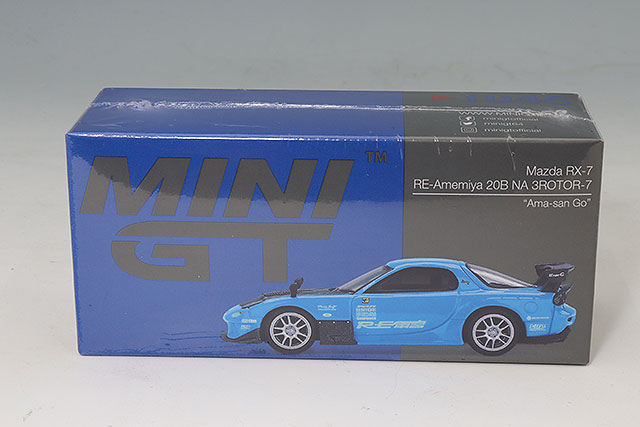 TSM ミニGT 1/64 マツダ RX-7 (FD3S) 伊藤笑会零号機 with RE雨宮 (右