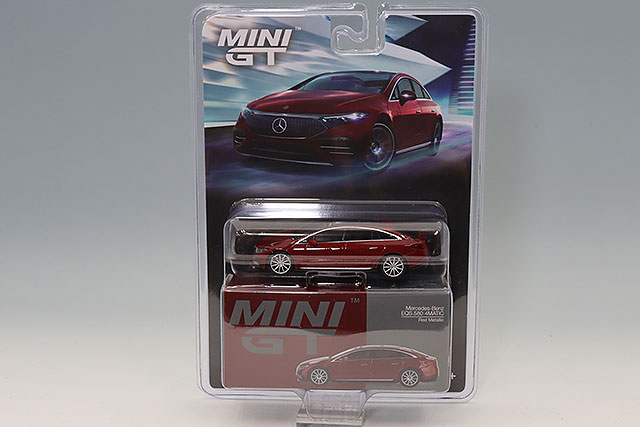TSM ミニGT 1/64 メルセデスベンツ EQS 580 4MATIC シルバーメタリック
